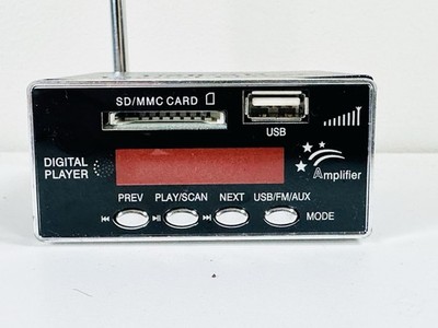 Audiopipe NDVA1000 Nippon Digital Mp3 Player With Fm Radio Usb/sd Remote Control