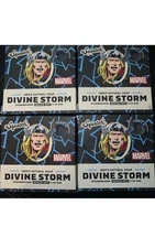 Lot Of 4 Dr. Squatch Limited Edition DIVINE STORM Natural Soap Bar MARVEL THOR