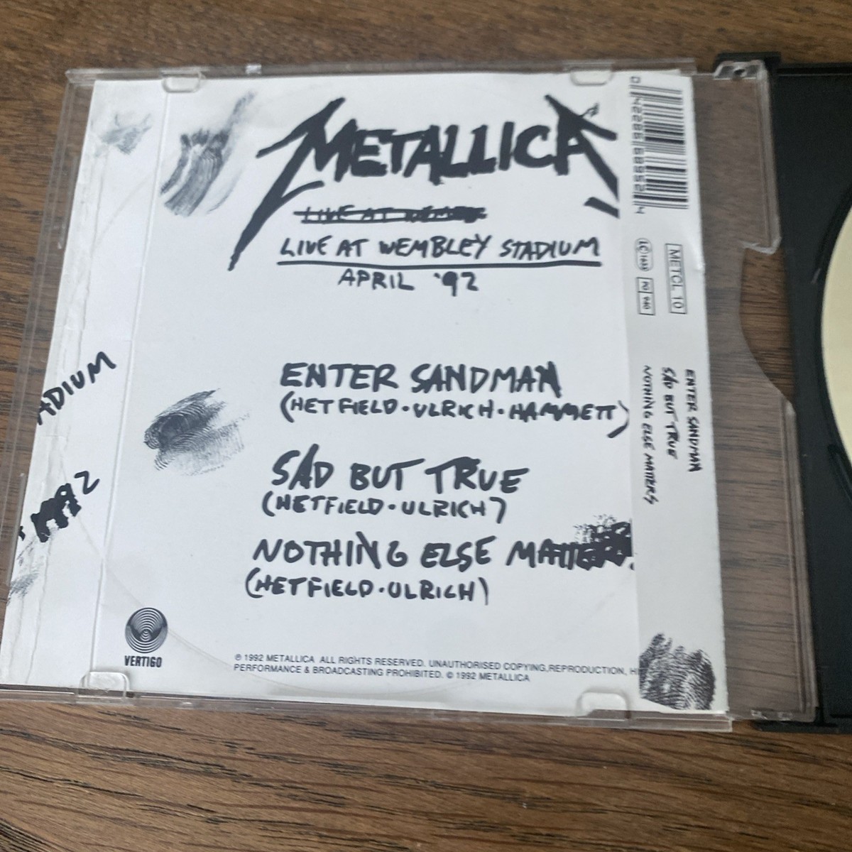 Metallica Nothing Else Matters Live At Wembley Stadium London