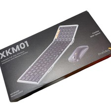 ProtoArc Foldable Keyboard  Mouse XKM01 Folding Bluetooth - Brand New / OpenBox