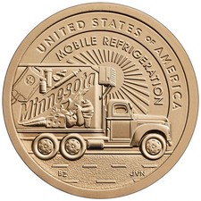 USA 1 US Innovation Dollar 2026 Minnesota / Mint D