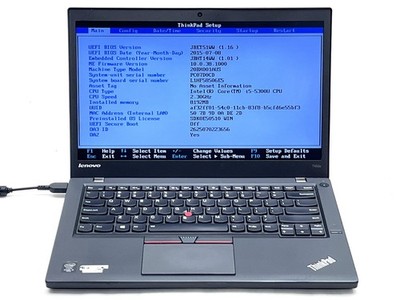 Lenovo ThinkPad T450s 14'' Laptop Ultrabook PC i5-5300U 2.3GHz 8GB NO SSD PS BATT