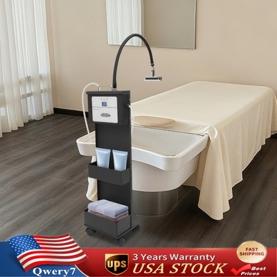 Movable Head Spa Equipment Hair Salon Water Circulation With 2 Compartments NEW