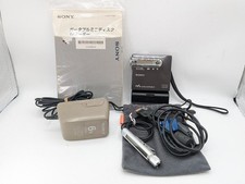 SONY MZ-N10 MD Walkman Recorder Portable MiniDisc Black Tested Pre-Owned