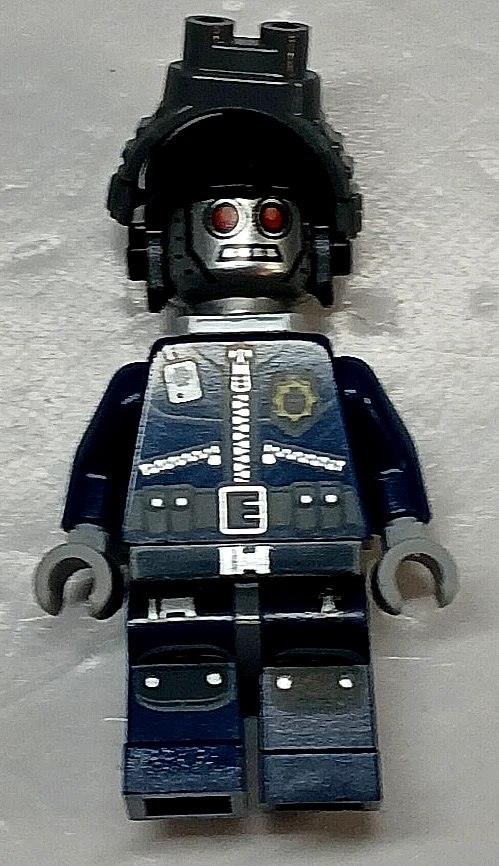 THE LEGO MOVIE Minifigure Robo SWAT With Helmet TLM060 TLM055 Mint Nice - Image 3 of 4