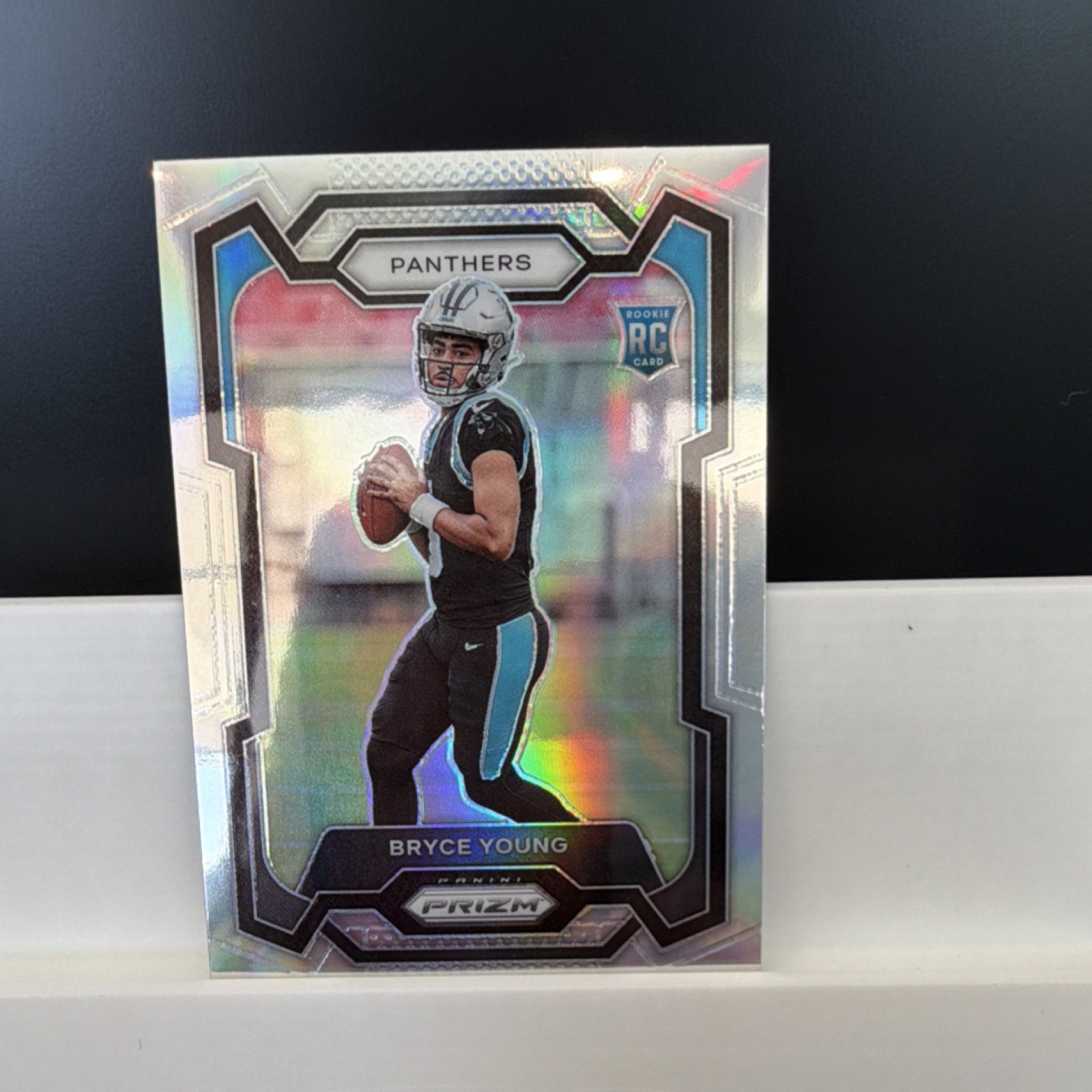 2023 Panini Prizm Rookies Silver Prizm Bryce Young #311 Carolina Panthers