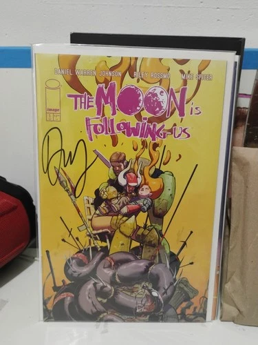The Moon Is Following Us 1 Signed By Daniel Warren Johnson NYCC 2025