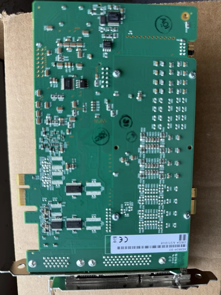 AudioScience ASI6614 Broadcast Multichannel PCIe AES Digital Sound Card Balanced - Image 3 of 3