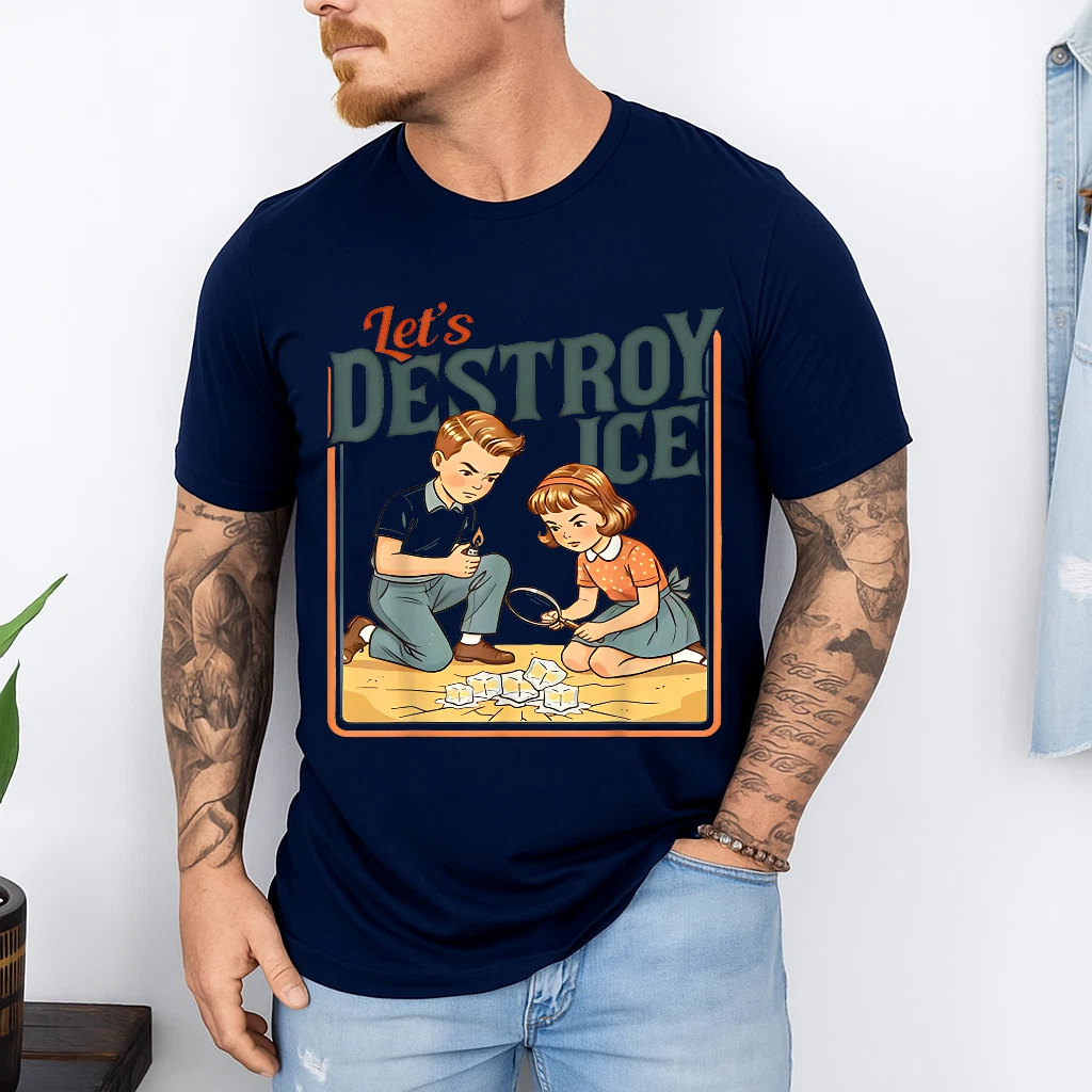Abolish ICE Tees Let's Destroy Ice T-Shirt