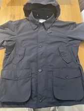 NANAMICA 2L PERTEX UNLIMITED FIELD JACKET Size LARGE NAVY