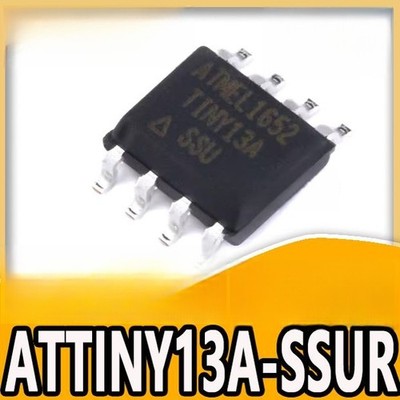 10PCS SMD ATTINY13A-SSUR SOIC-8 chip AVR 8-bit microcontroller