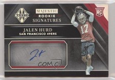 2019 Panini Majestic Rookie Signatures Holo Silver 20/25 Jalen Hurd Auto 01l2