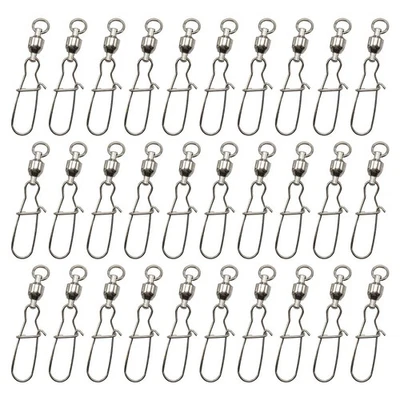 30 Pcs Angelschnur- Lure- Verbindungsstücke Für Angelgeräte - Bild 1 von 4