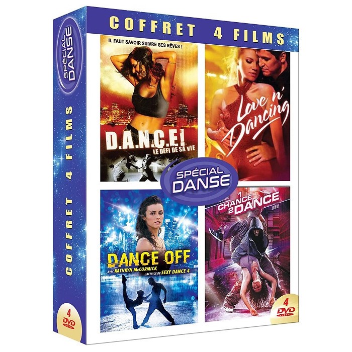 Baile 4 Películas COFRE DVD NUEVO