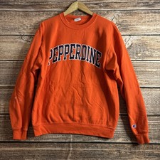 READ- Pepperdine University Crewneck Sweatshirt Mens Medium Champion Sweater
