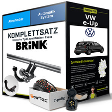 Anhängerkupplung BRINK abnehmbar für VW e-Up +E-Satz NEU