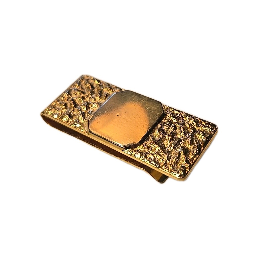 Gold Nugget Style Money Clip