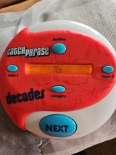 Catch Phrase Decades Handheld Game   Hasbro Electronic Party Game Working 