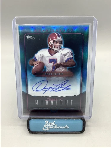 2024 Topps Midnight Doug Flutie Stroke of Midnight Auto Bills