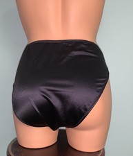 NEW Glossy Secret Stretch Satin 1X Hi Cut Bikini Panties SILKY  2nd Skin