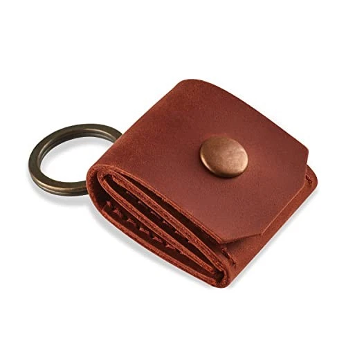 Leather Guitar Pick Holder Keychain, Guitar Pick Holder Case Bag, Plectrum Key 