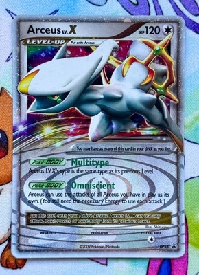 POKEMON ⭐ Arceus Lv.X HOLO • PLATINUM PROMO 53 DP53 🇬🇧 ULTRA