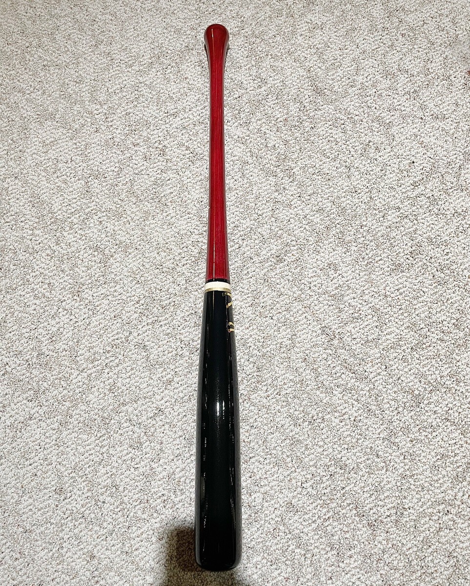 た*ん様 Lee 木製USA Maple Wood Baseball Bat 33.1in. Stain Cherry / Gold / Black. Cone