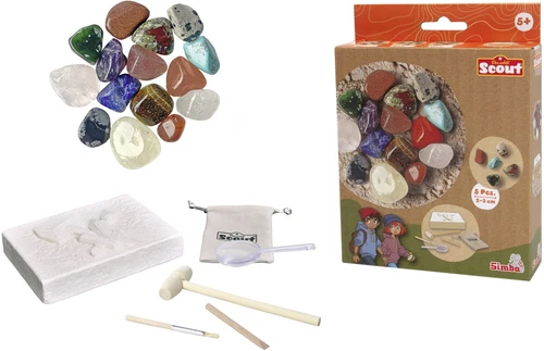 Simba Outdoor Forschen und Entdecken Scout Mineralien ausgraben 109452661