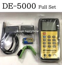 DE-5000 Handheld LCR Meter DE5000 w/ TL-21 TL-22 TL-23 DER EE High Accuracy