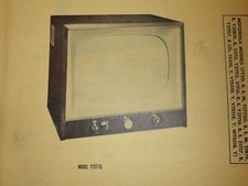 Original Sams Photofact Manual MOTOROLA 17T20, B, E, M, Y17T20, B, E, M  (269)