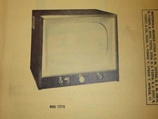 Original Sams Photofact Manual MOTOROLA 17T20, B, E, M, Y17T20, B, E, M  (269)