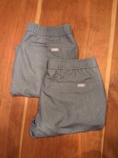 Two Pairs Lot Figs Tansen Jogger Scrubs Men's Medium Gray