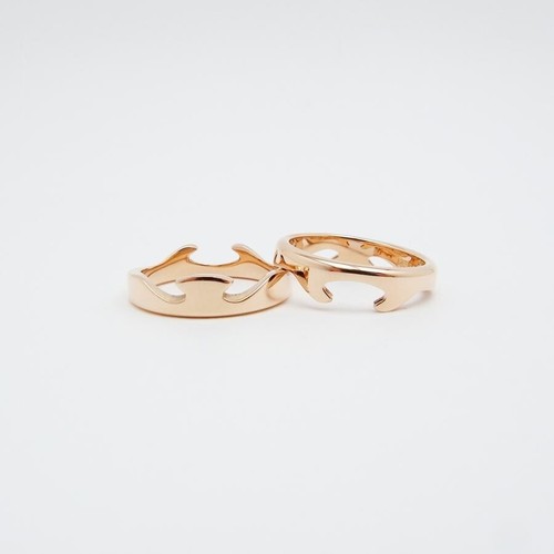 george jensen fusion ring 2strands 48 750pg - Picture 5 of 8