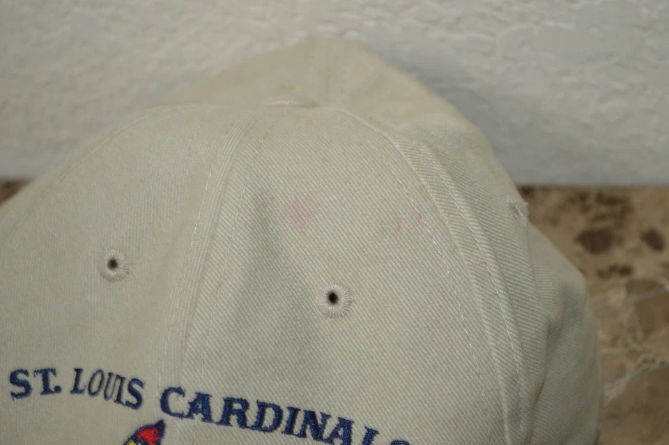  Annco St. Louis Cardinals Baseball Cap Adjustable Hat MLB Signed Dave Veres #43 - Image 3 of 4