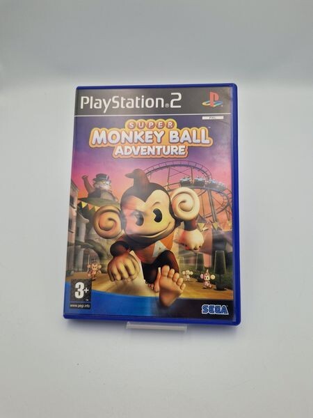 Sony PlayStation 2, Super Monkey Ball Adventure, With Manual