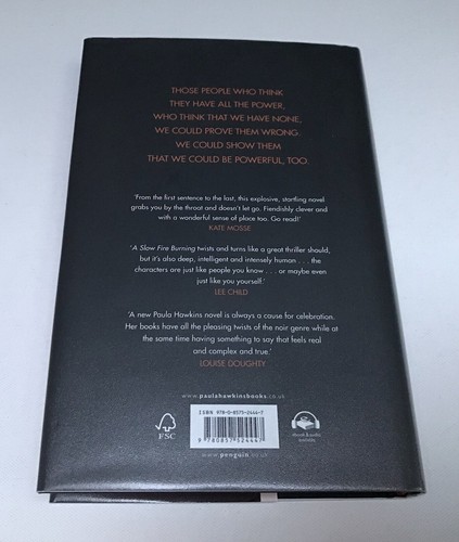 A Slow Fire Burning - Paula Hawkins. Penguin - 2021 Signed 1st Exclusive VG+/VG+ - Picture 10 of 13