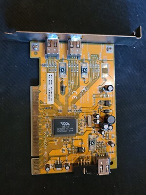 PMC PV-VT1394 2+1 Port Firewire PCI Host Expansion Adapter Card/Karte