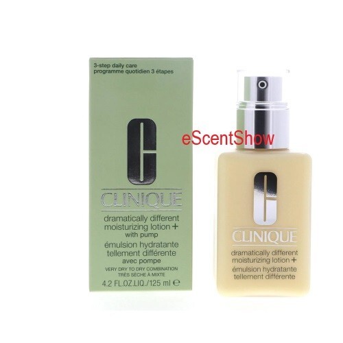 Clinique Dramatically Different Moisturizing Lotion Plus + Pump 4.2 oz 125ML NIB