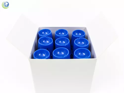 100 PCS DENTAL DISPOSABLE PLASTIC DAPPEN DISH FOR ACRYLIC PROPHY BLUE - Picture 1 of 6