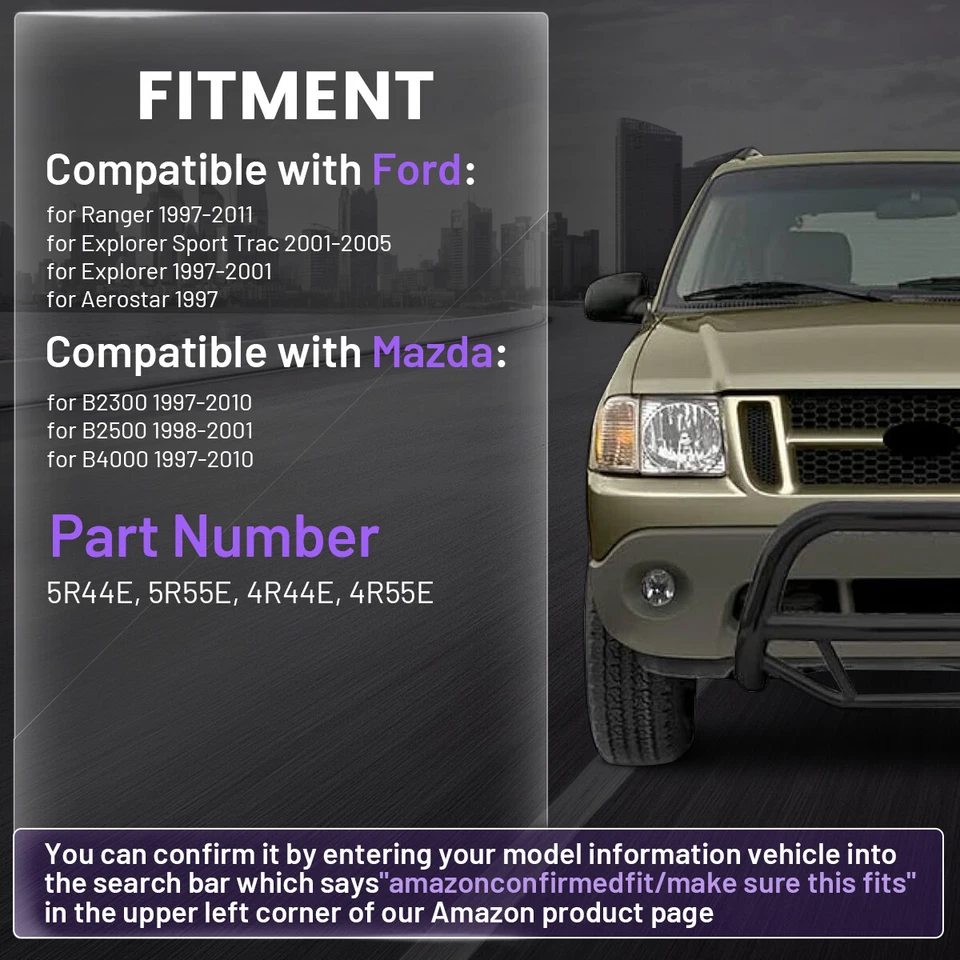 Transmission Solenoid Kit For 1995-Up Ford Explorer Ranger Mazda B2300 B2500 - Изображение 3 из 4