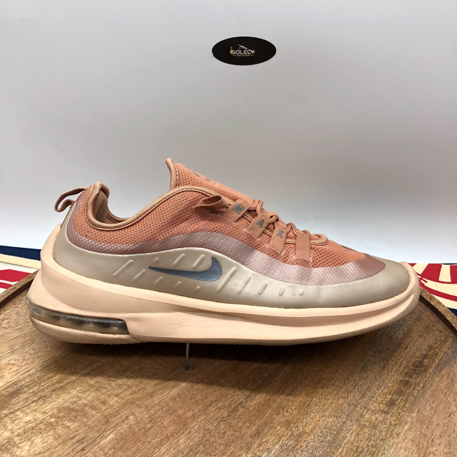 Nike Womens Air Max Axis AA2168-201 Pink Casual Athletic Shoes