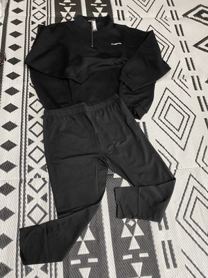 Boohoo Curve Loungewear Sets Boohoo PLUS OVERSIZED DSGN HALF ZIP