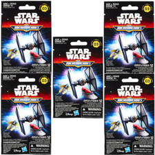 STAR WARS SERIES 3 MICRO MACHINES 5 x BLIND BAGS NEW SEALED