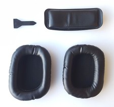 CUSCINETTI AURICOLARI ORIGINALI TRITTON/MAD CATZ MORBIDI PVC & FASCIA PER AX PRO, AX 720