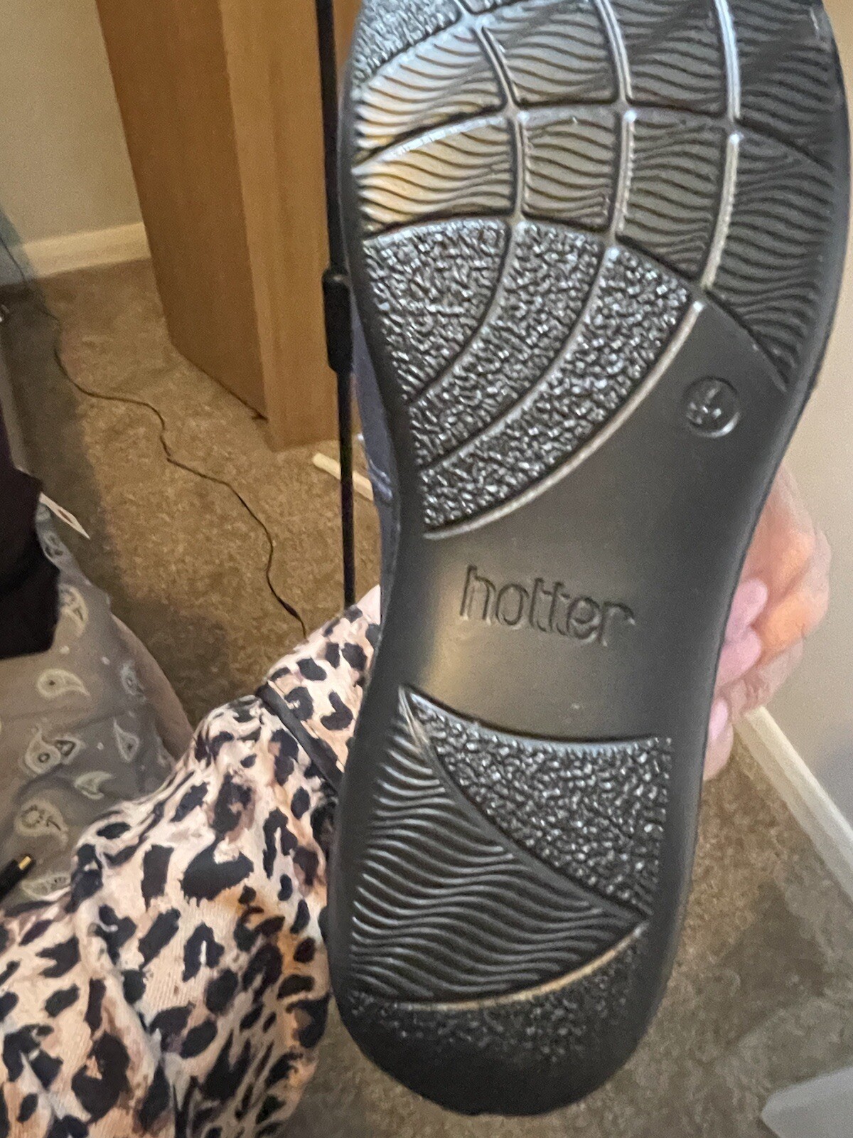 hotter Ladies Shoes size 7 new Navy eBay