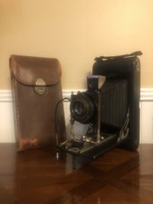 OLD 1921 NO. 3A AUTOGRAPHIC KODAK   MODEL C CAMERA W/ ORIGINAL POUCH