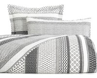 Zara Home Black White Mini Design Striped Double Size Duvet Cover 220 X 220cm Zara Home Black White Mini Design Striped Double Size Duvet Cover 220 X 220cm