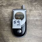 Motorola V188 Black Silver Lcd Screen T-Mobile Cellular Gsm Rare Flip Cell Phone