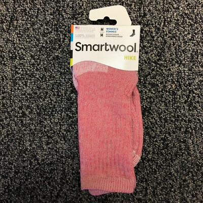 Smartwool Phd Medium Weight Womens Hike Merino Wool Crew Socks Punch Medium Ebay
