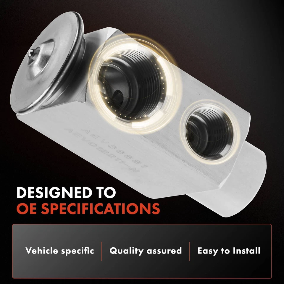 Válvula de expansión de aire acondicionado para BMW 733i 735i L6 L7 Mercedes-Benz W123 280CE 300D 280E Foto 2 de 4